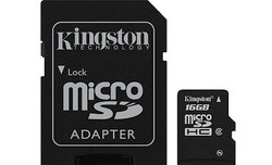 Karty microSDHC 16GB od Kingstona
