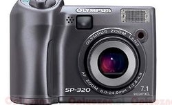 SP-320, Nowy 7-megapikselowy kompakt Olympusa