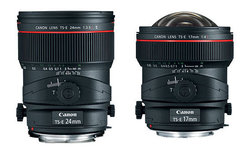 Nowe obiektywy typu tilt-shift od Canona