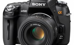 Sony Alpha A500 i A550 - ju oficjalnie