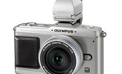 Srebrny Olympus E-P2