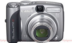 Kolejny Canon - PowerShot A710 IS