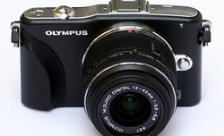 Naklejany grip dla Olympusa E-PM1