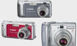 Flota Canona coraz wi�ksza - PowerShot A450/460/550