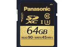 Karty pamici Panasonic SDHC/SDXC U3 Gold Series SDUC