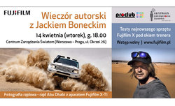 Wieczr autorski z Jackiem Bonecki w Warszawie
