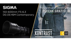 Promocja w Sigma ProCentrum - plecak do obiektywu