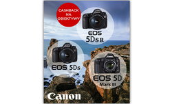 Canon CashBack przy zakupie lustrzanki z wybranym obiektywem