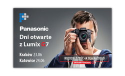 Dni otwarte z aparatem Lumix G7 w Krakowie i Katowicach