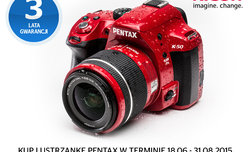 Trzy lata gwarancji na lustrzanki Pentax