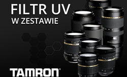 Obiektywy Tamrona w promocji z filtrami UV