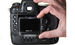 Nikon D3 LCD Hood Cap