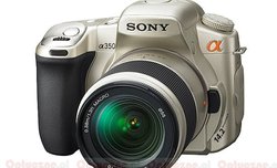 Szampaski Sony Alpha DSLR-A350 - kontynuacja tradycji Minolty