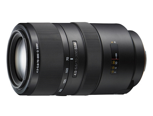 Sony 70-300 mm f/4.5-5.6 G SSM i 70-400 mm f/4-5.6 G SSM
