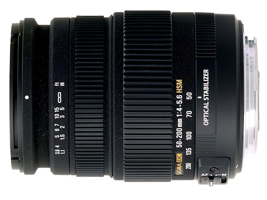 Sigma 50-200 mm f/4-5.6 DC OS HSM - znamy cen i dostpno
