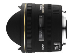 Sigma 10 mm f/2.8 EX DC FISHEYE HSM na mocowaniu Sony
