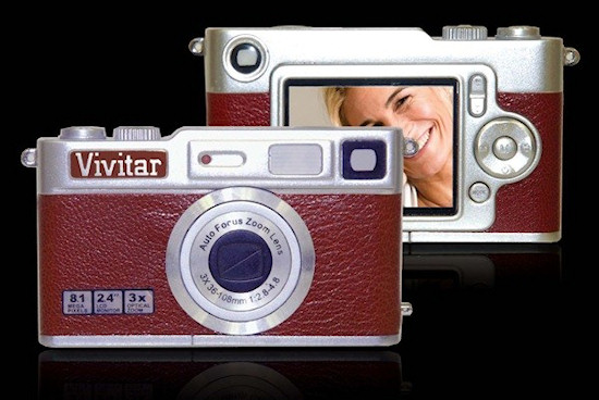 Vivitar ViviCam VC8027 - w stylu retro