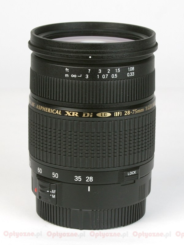 Test obiektywu Tamron SP AF 28-75 mm f/2.8 XR Di LD Aspherical (IF)