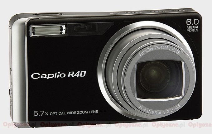 Nowy Ricoh Caplio R40