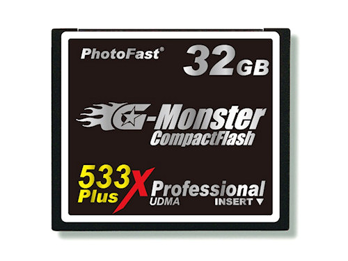 PhotoFast CompactFlash 533x PLUS