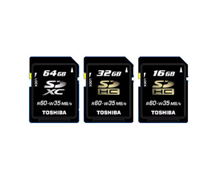 Karty SDHC i SDXC od Toshiba