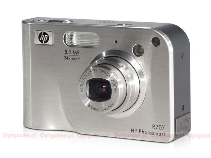 HP R707 w ogniu