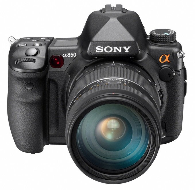 Kolejna nowo systemu Alpha - penoklatkowy Sony A850