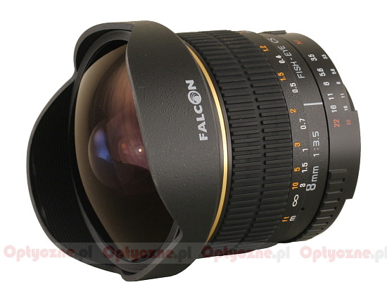 Test obiektywu Falcon 8 mm f/3.5 ED MC Aspherical Fish-eye