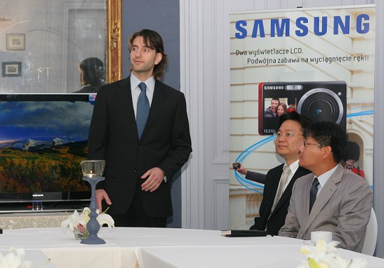 Konferencja prasowa firmy Samsung - nowe kompakty