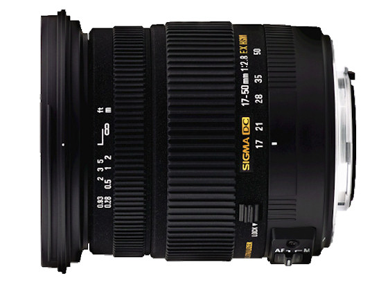 Sigma 17-50 mm f/2.8 EX DC OS HSM z bagnetem Sony