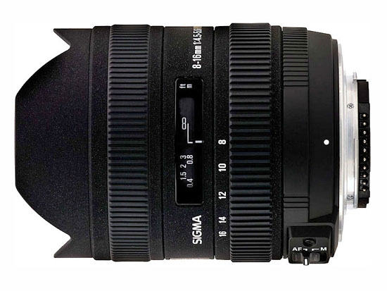 Sigma 8-16 mm f/4.5-5.6 DC HSM dla Canona i Sigmy