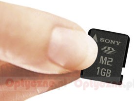 Mikro karty pamici Sony.