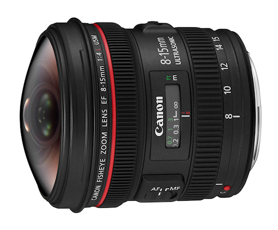 Canon EF 8-15 mm f/4 L Fisheye USM