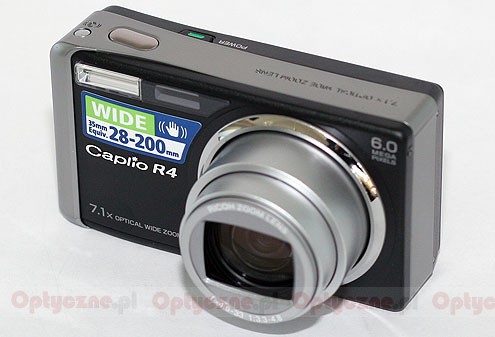 Test aparatu Ricoh Caplio R4