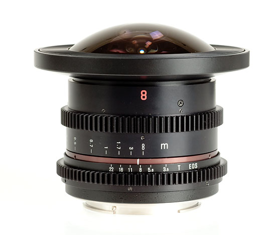 Samyang V-DSLR 8 mm F3.5 Aspherical IF MC Fish-eye CS 