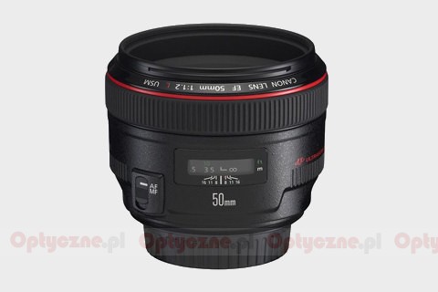EF 50 mm f/1.2L USM - jasne szk�o Canona