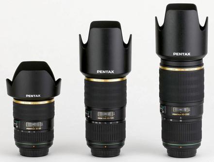 Nowe obiektywy Pentaksa