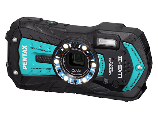 Niebieski Pentax Optio WG-2