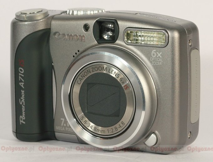 Test aparatu Canon PowerShot A710 IS