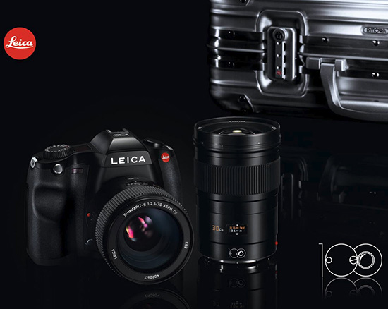 Leica S (typ 006) w zestawie na 100-lecie firmy