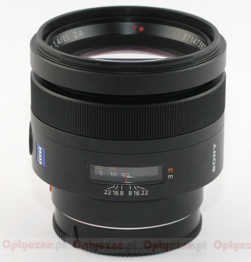 Test obiektywu Sony Carl Zeiss Planar T* 85 mm f/1.4