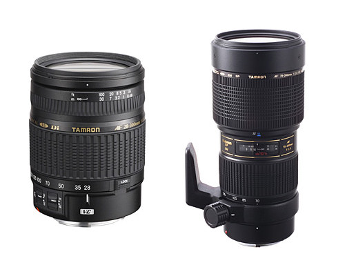 Tamron SP AF 70-200mm F/2.8 i Tamron AF 28-300mm F/3.5-6.3