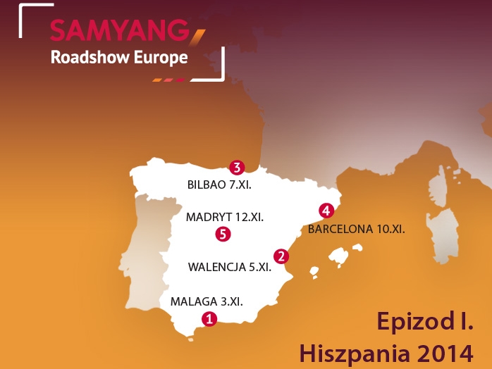 Samyang zaprasza na europejskie roadshow