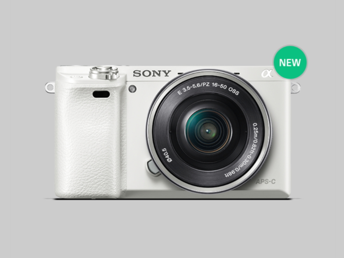 Sony A6000 w kolorze biaym