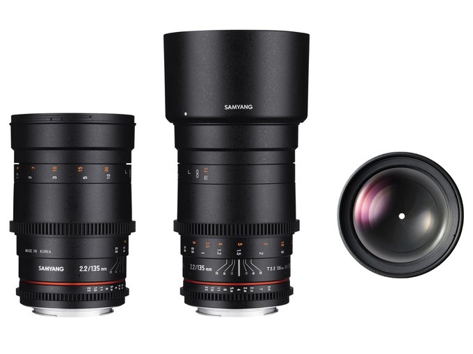 Dwa nowe obiektywy 135 mm od Samyanga