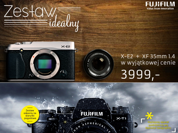 Promocje na bezlusterkowce Fujifilm