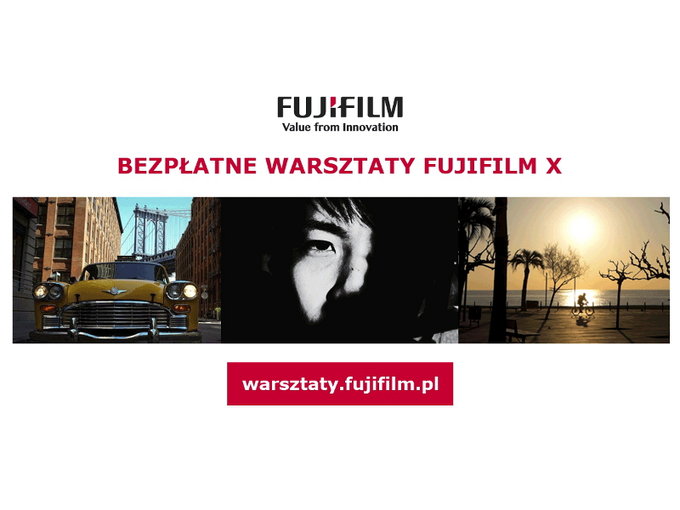 Fujifilm organizuje darmowe warsztaty