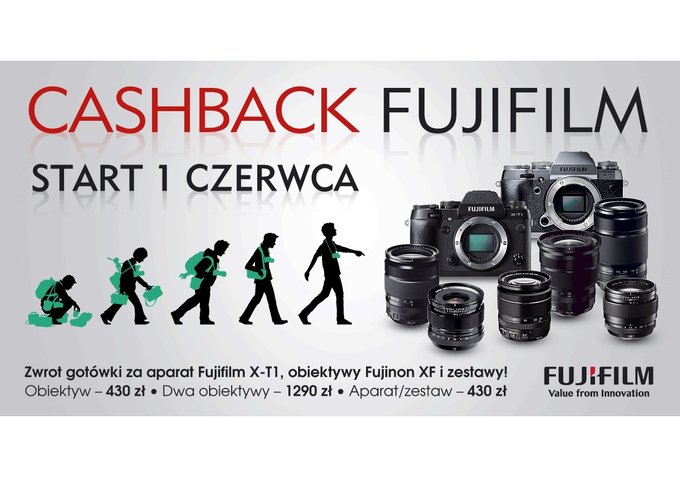 Fujifilm ogasza akcj cashback na aparaty i obiektywy