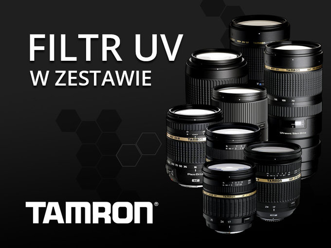 Obiektywy Tamrona w promocji z filtrami UV