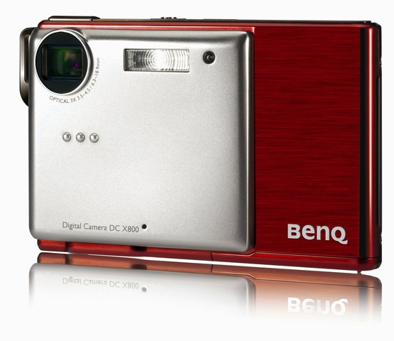 BenQ X800 - paski kompakt z odtwarzaczem MP4